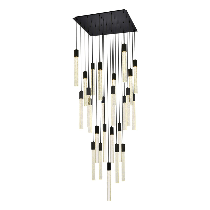 Weston Pendant in Black by Elegant