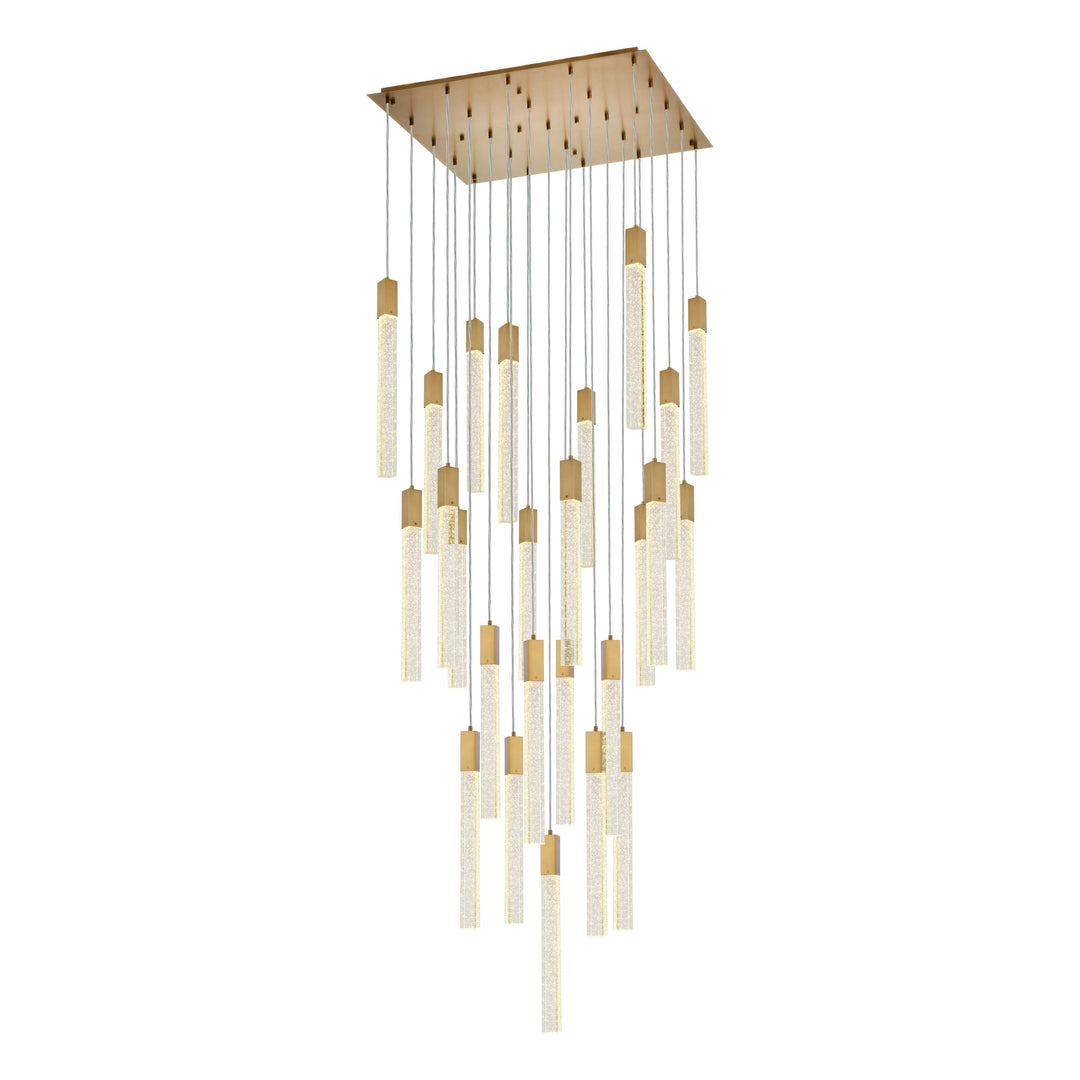 Weston Pendant in Satin Gold by Elegant