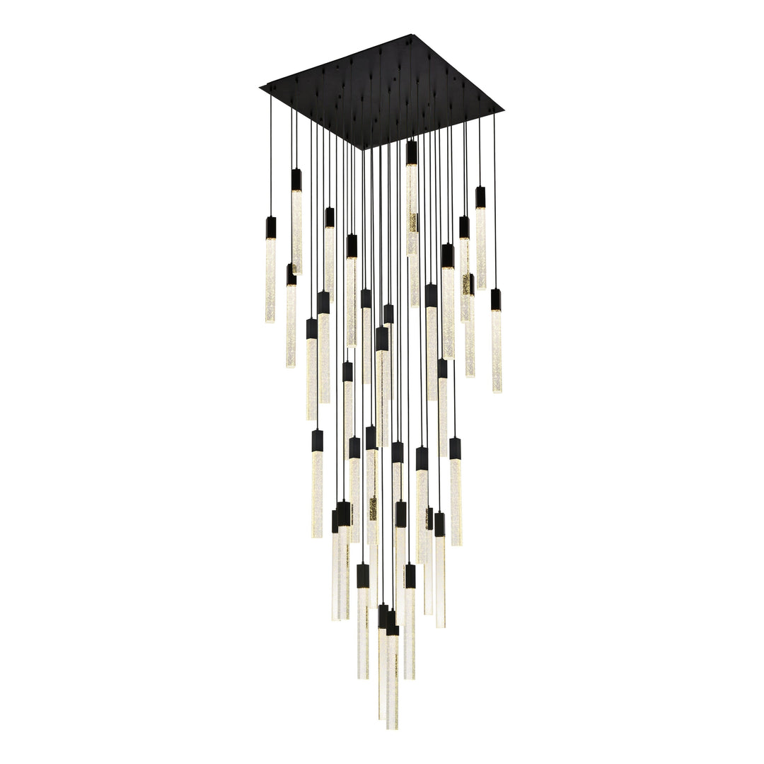 Weston Pendant in Black by Elegant