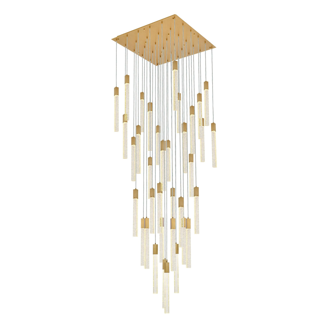 Weston Pendant in Satin Gold by Elegant