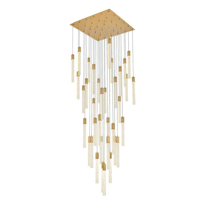 Weston Pendant in Satin Gold by Elegant