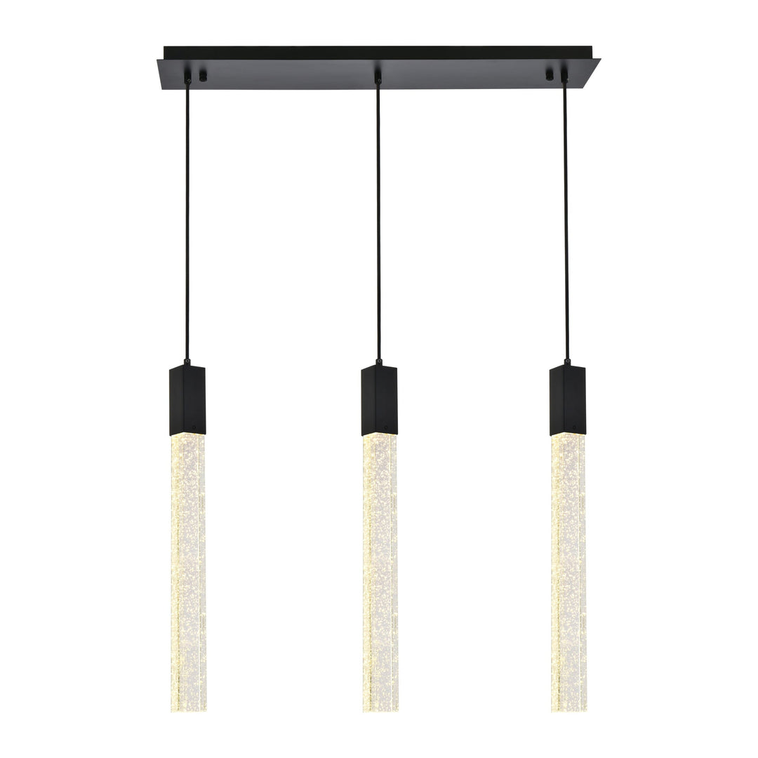 Weston Pendant in Black by Elegant