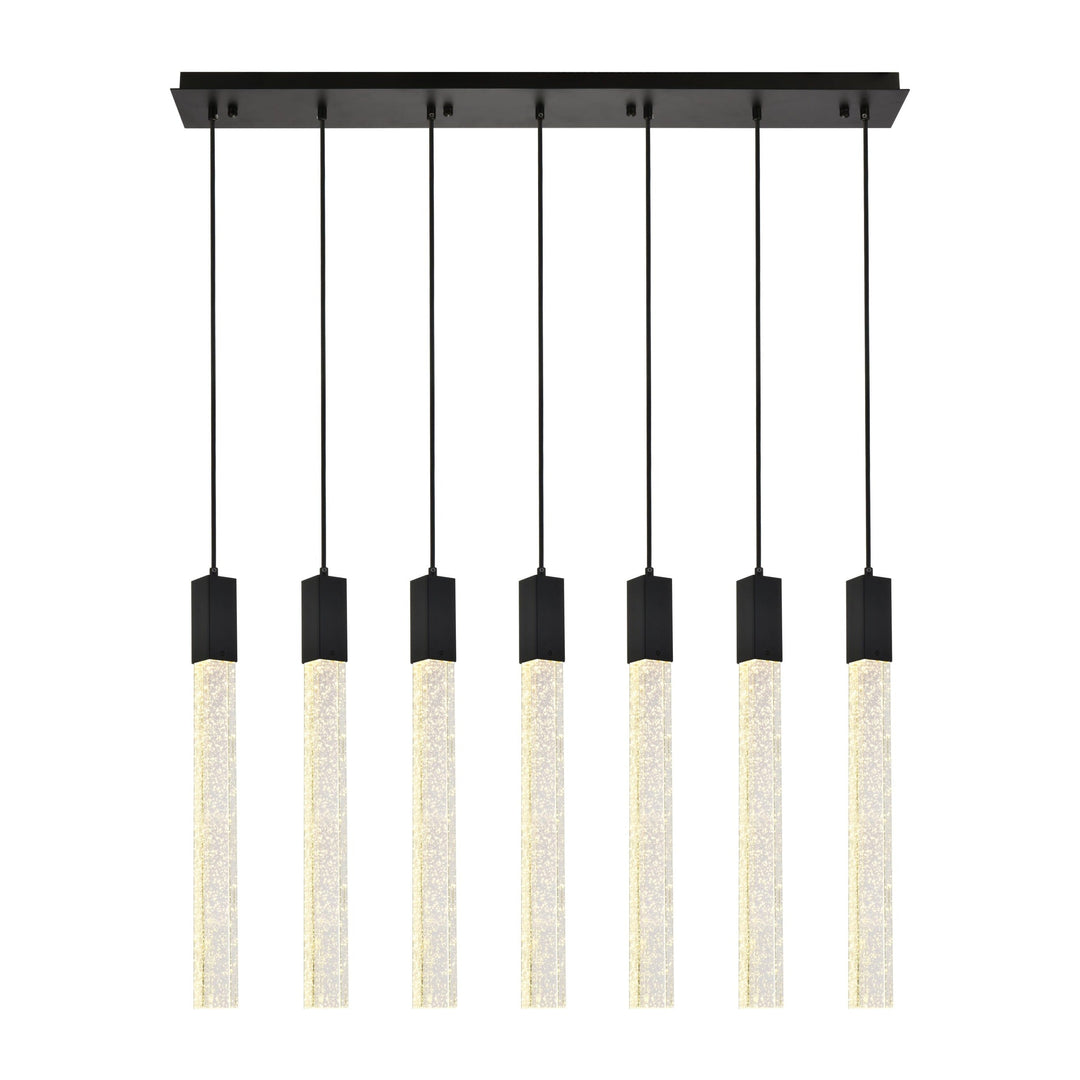 Weston Pendant in Black by Elegant