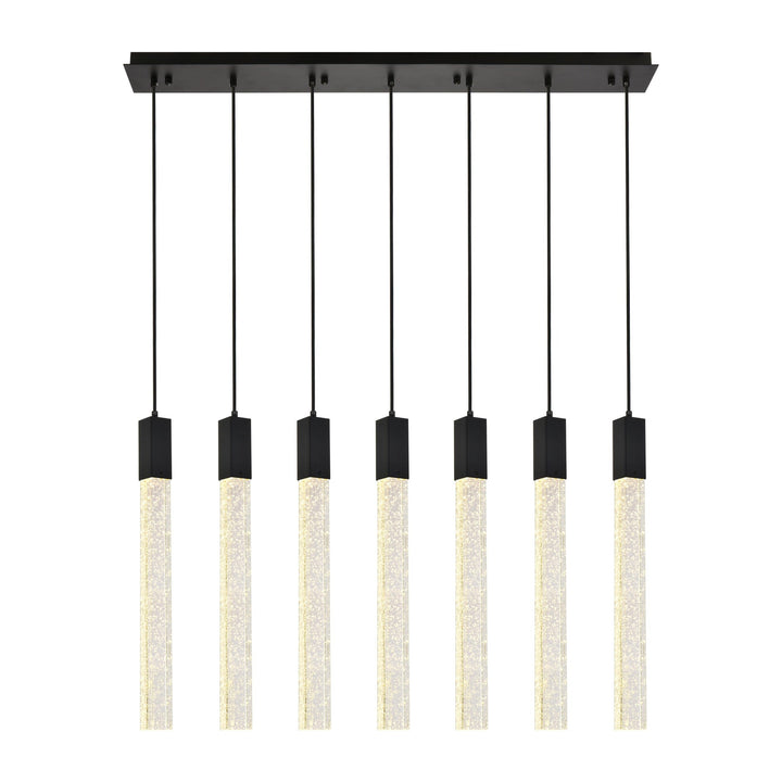 Weston Pendant in Black by Elegant