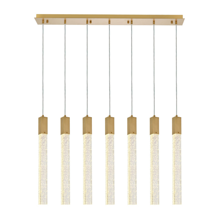 Weston Pendant in Satin Gold by Elegant