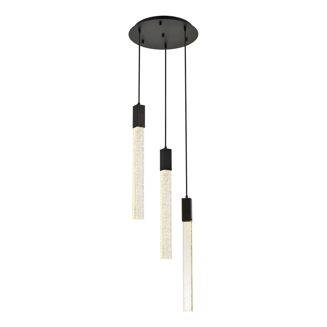 Weston Pendant (2067) in Black by Elegant