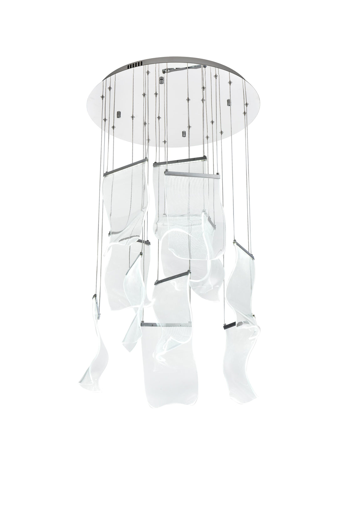 Zola Chandelier by Elegant - view 4