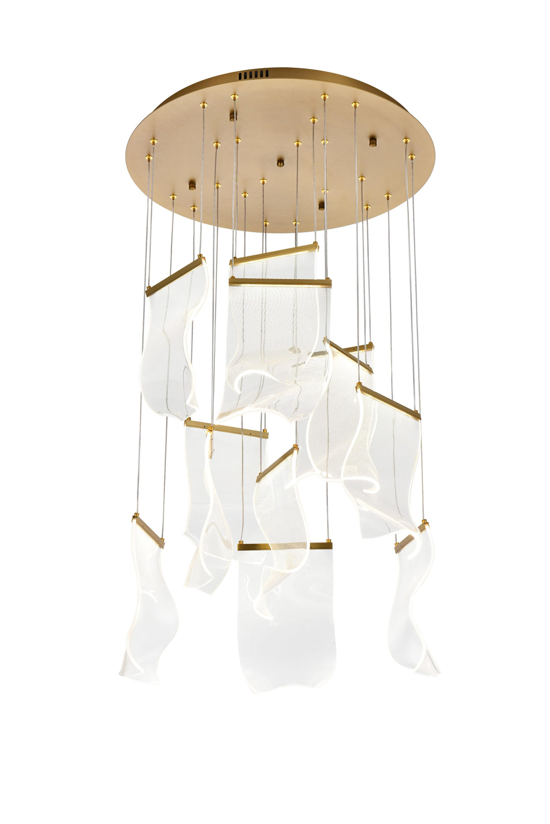 Zola Chandelier by Elegant - view 13