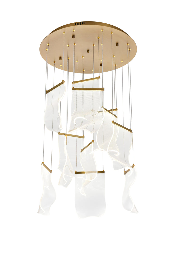 Zola Chandelier by Elegant - view 13