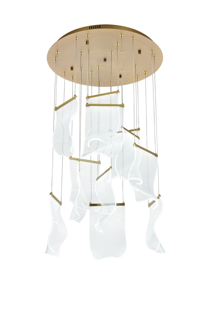 Zola Chandelier by Elegant - view 14