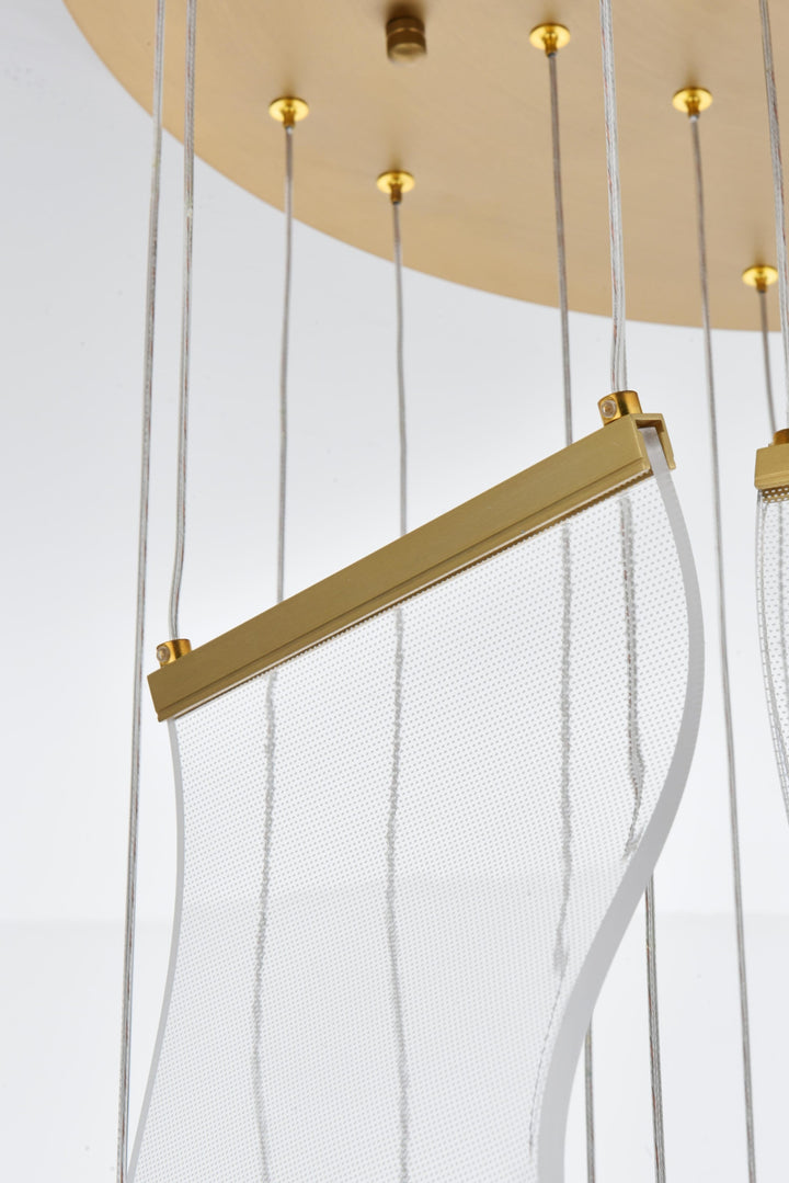 Zola Chandelier by Elegant - view 16