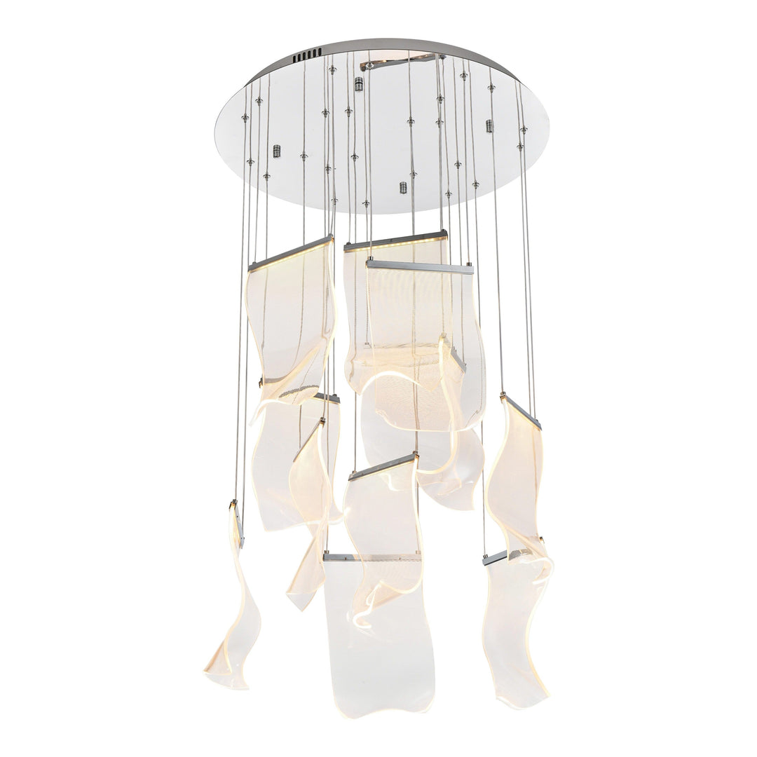 Zola Chandelier in Chrome by Elegant