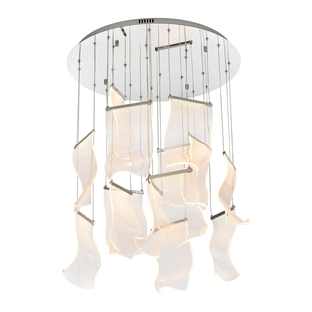 Zola Chandelier in Chrome by Elegant