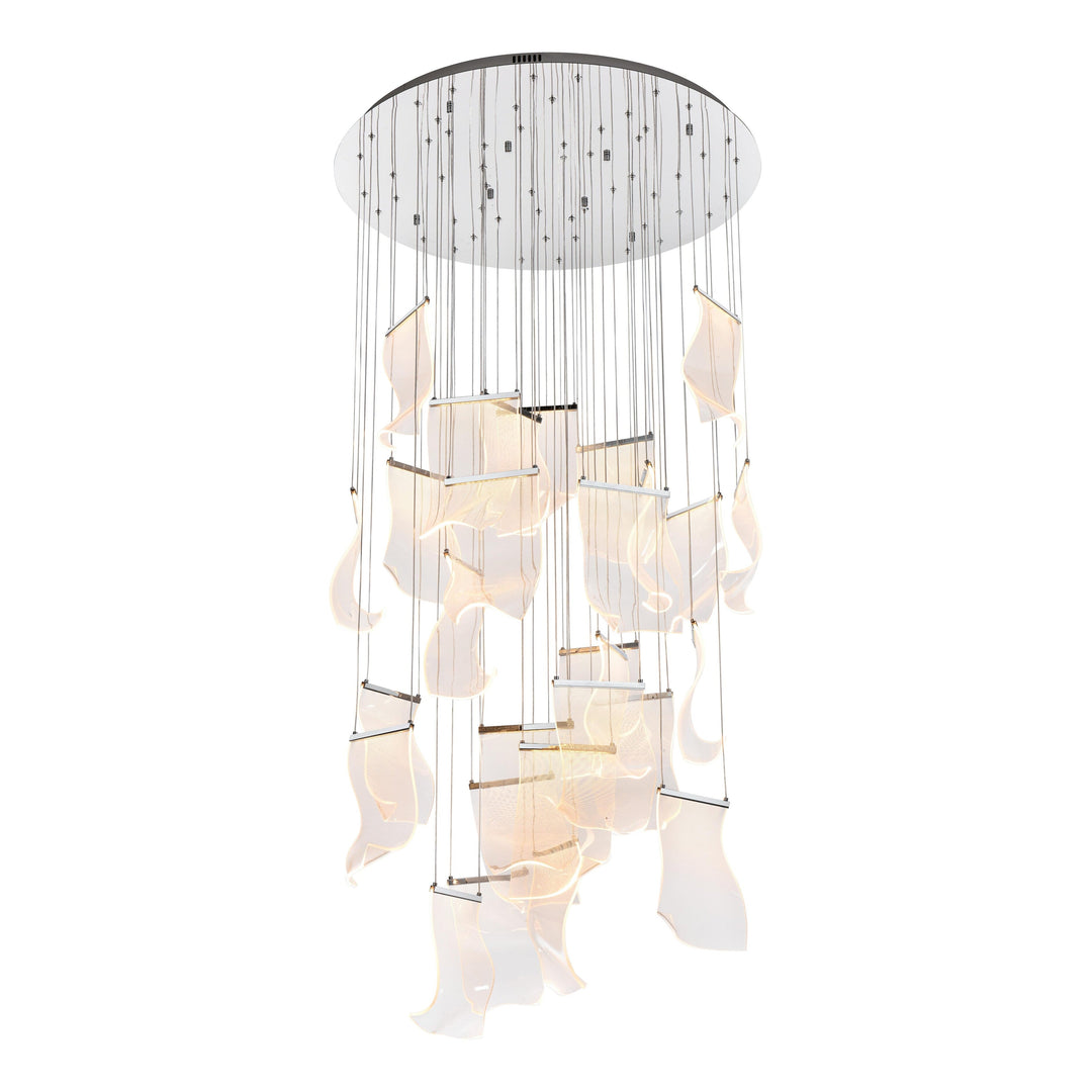 Zola Chandelier in Chrome by Elegant