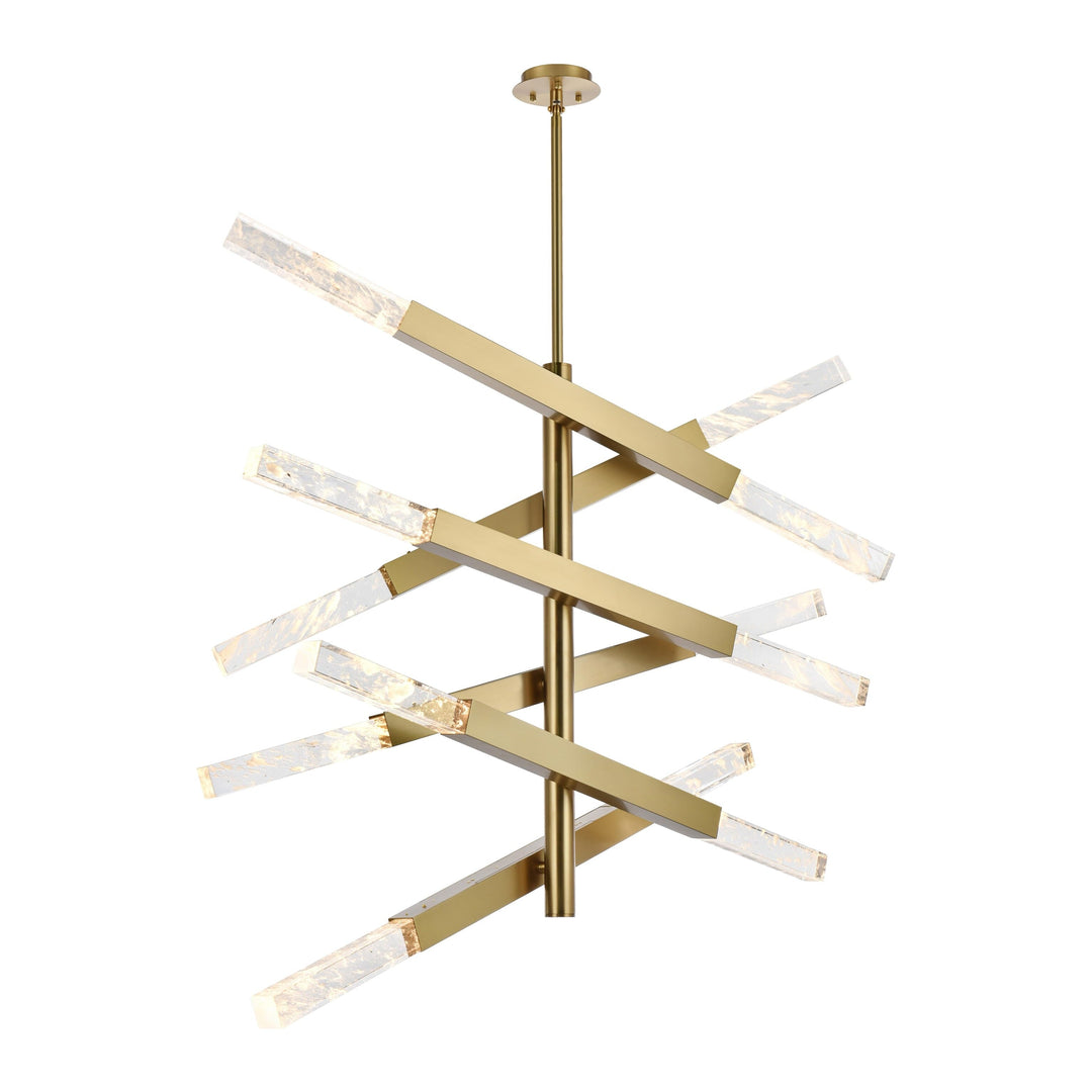 Ari Pendant in Satin Gold by Elegant