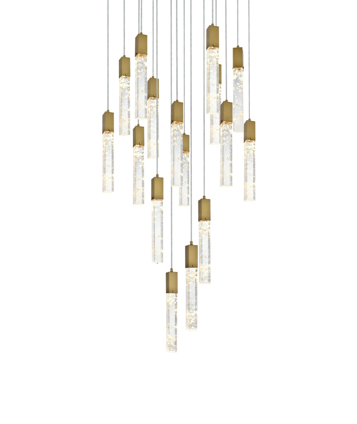 Aurora Chandelier by Elegant - view 3