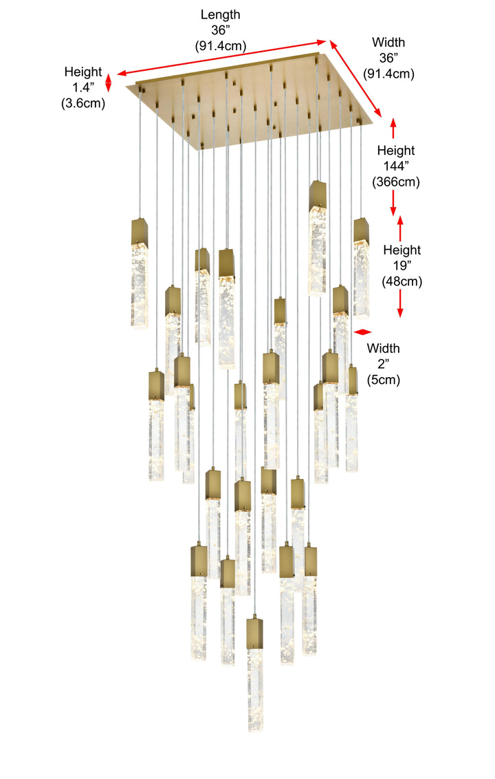 Aurora Chandelier by Elegant - view 40
