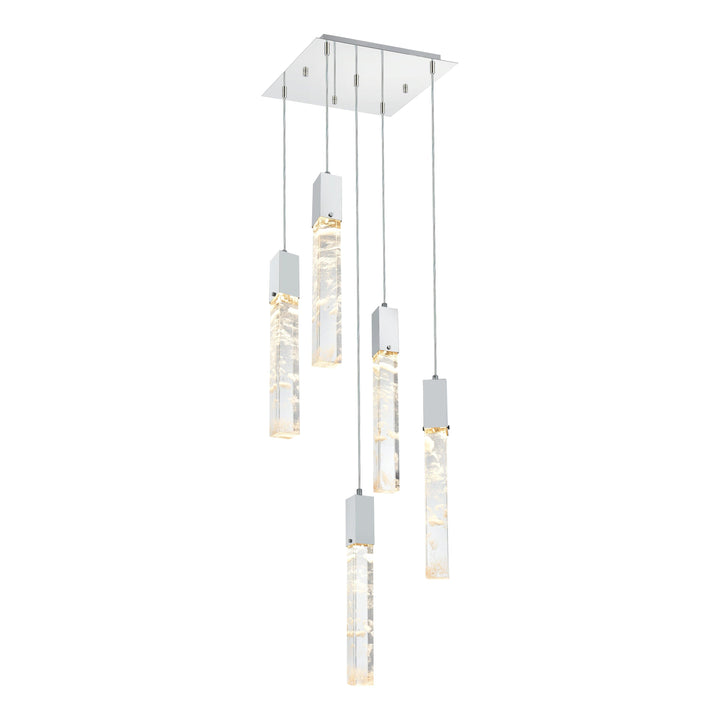 Aurora Pendant in Chrome by Elegant