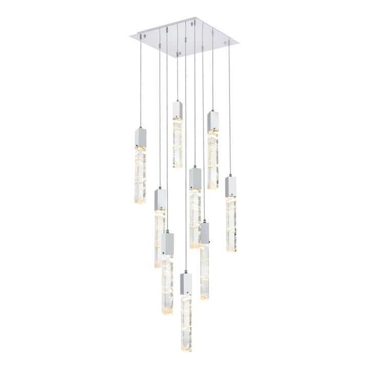 Aurora Pendant in Chrome by Elegant