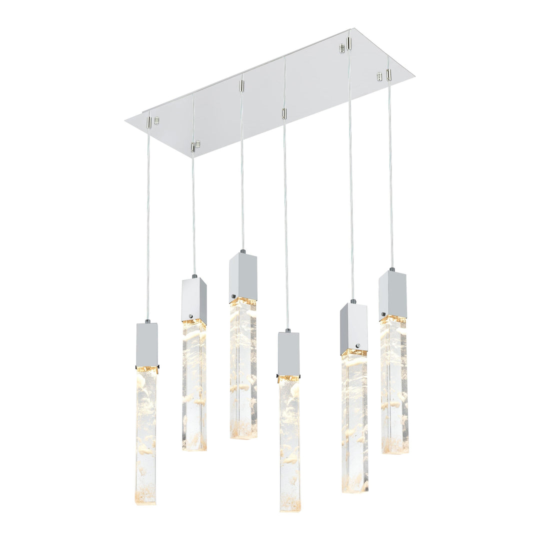 Aurora Pendant in Chrome by Elegant
