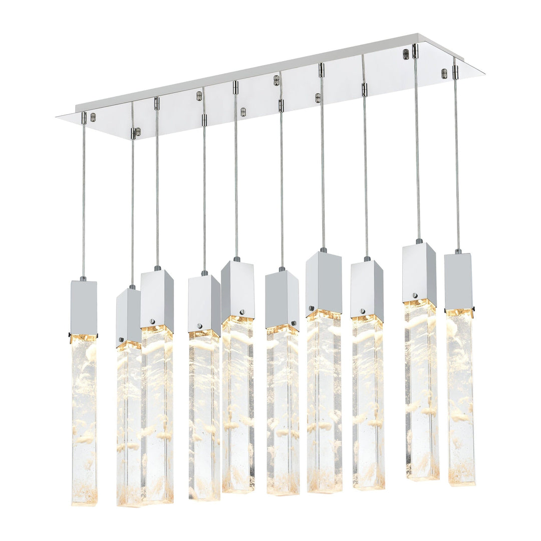 Aurora Pendant in Chrome by Elegant