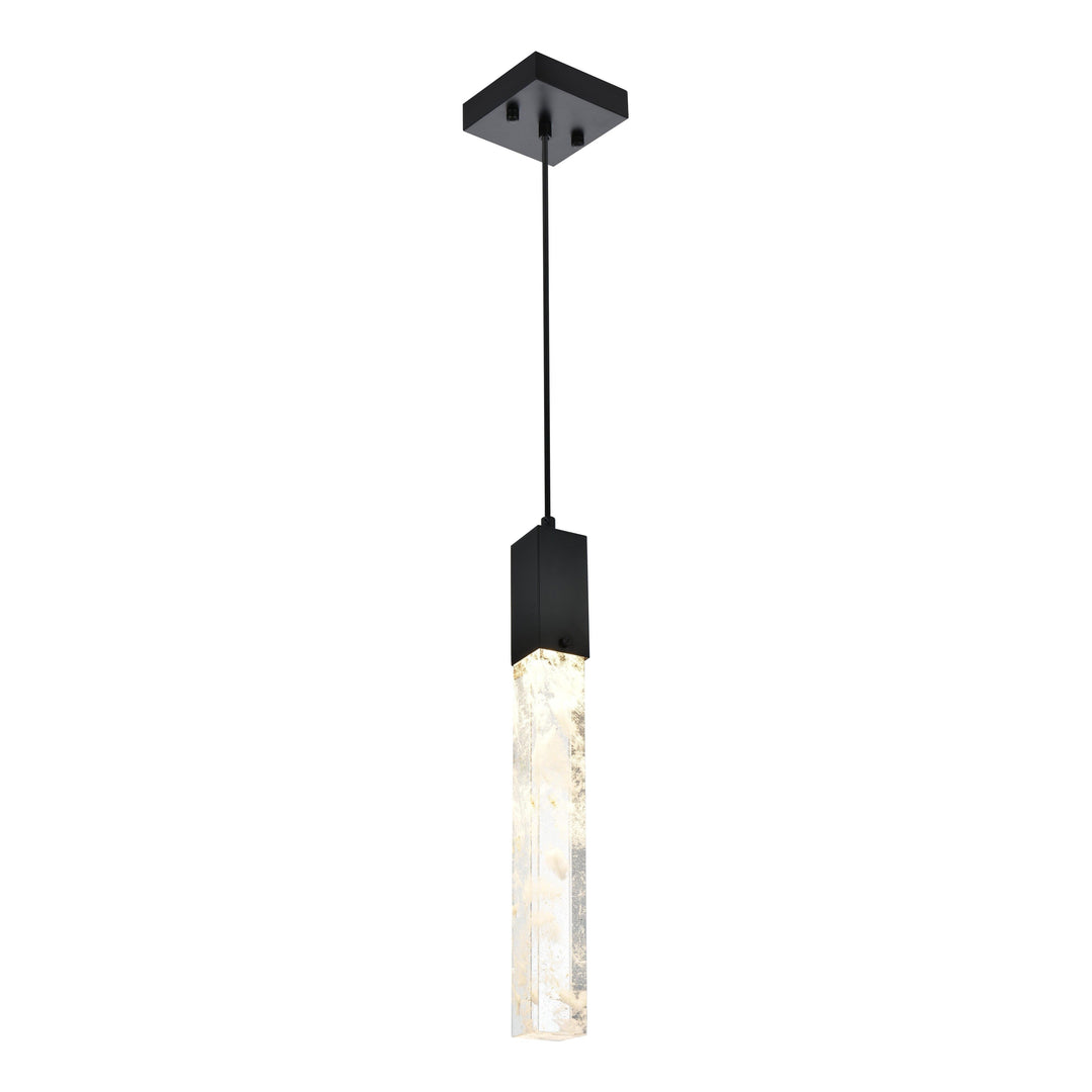 Aurora Pendant in Black by Elegant