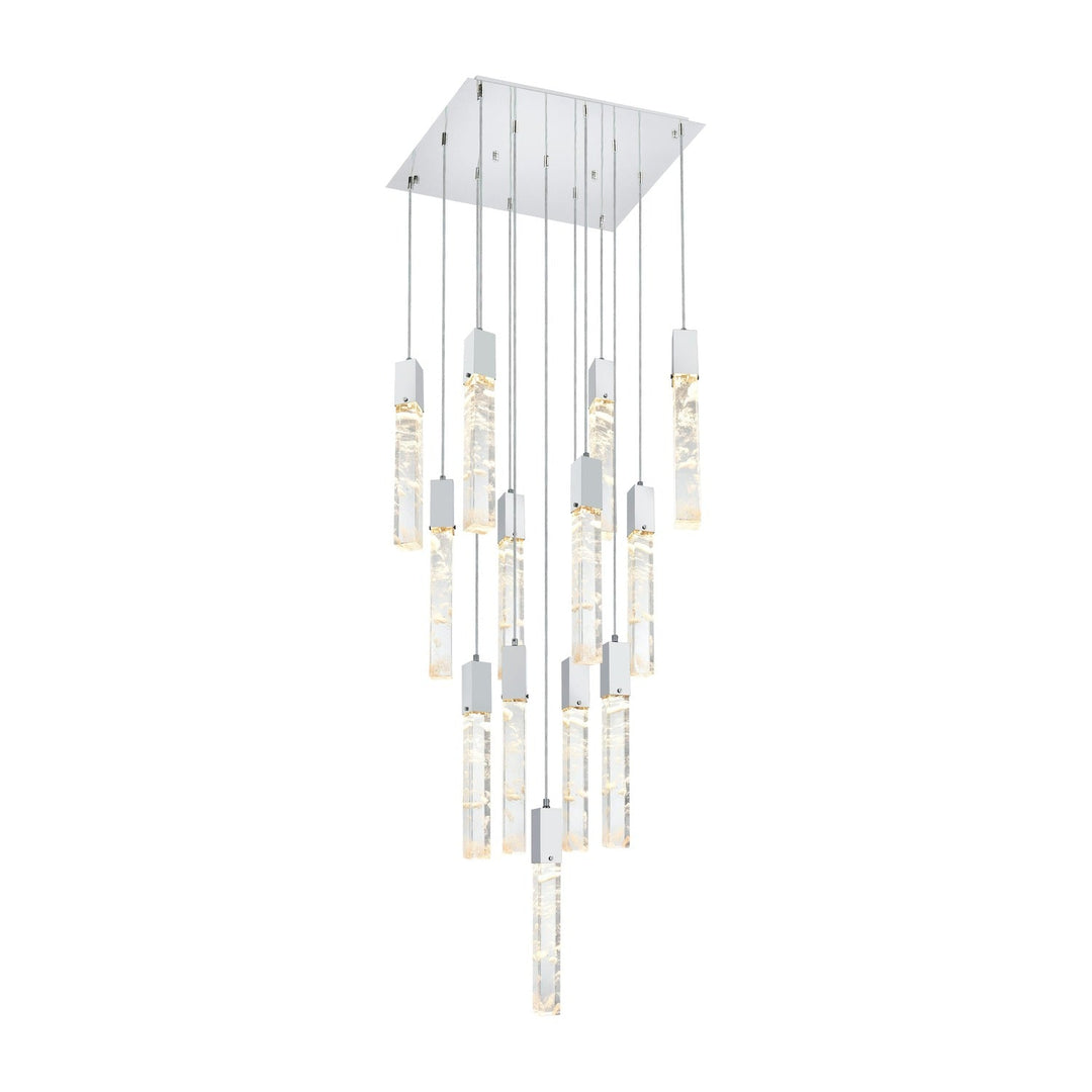 Aurora Pendant in Chrome by Elegant