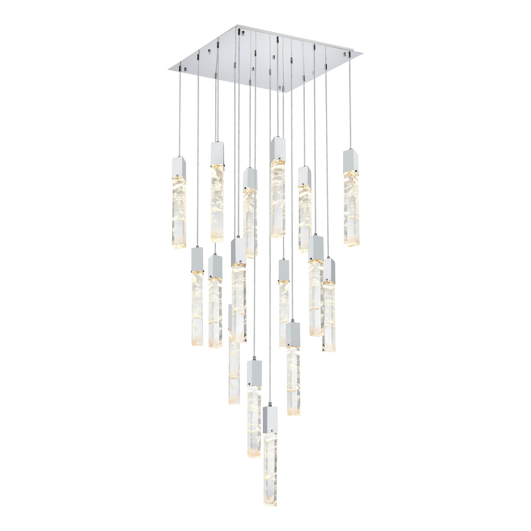 Aurora Pendant in Chrome by Elegant