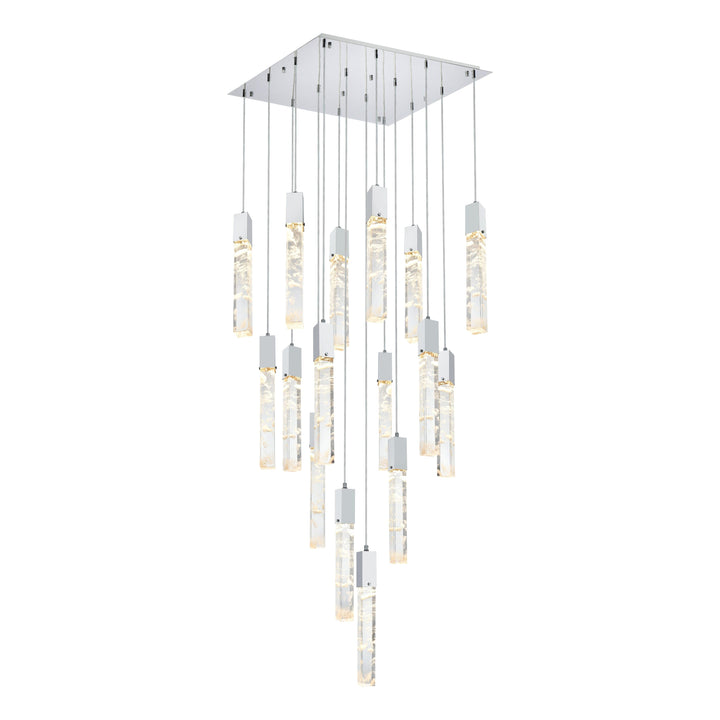 Aurora Pendant in Chrome by Elegant