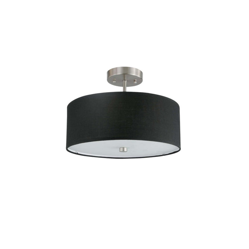 Zen 3-Light Semi-Flush Mount