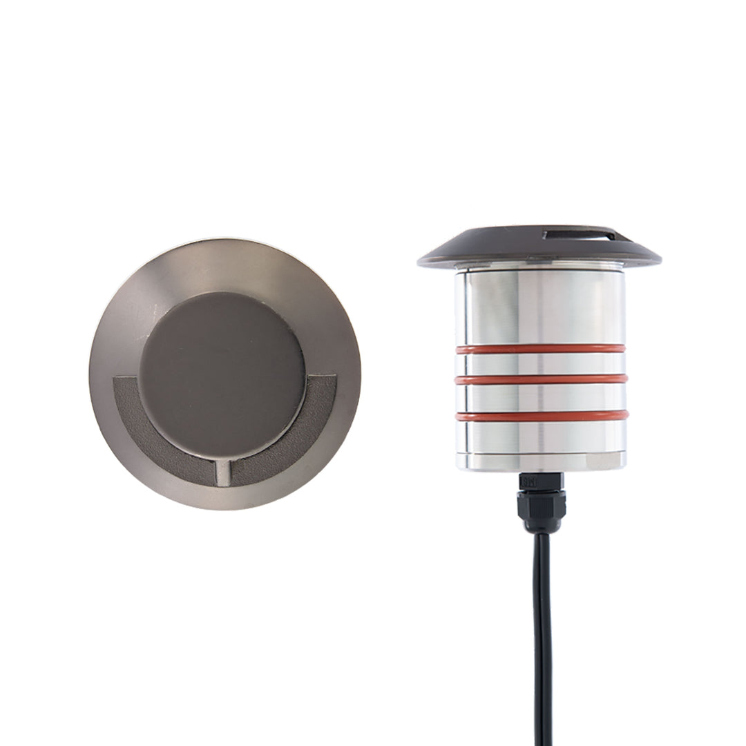 2" Inground Recessed Round Single Directional