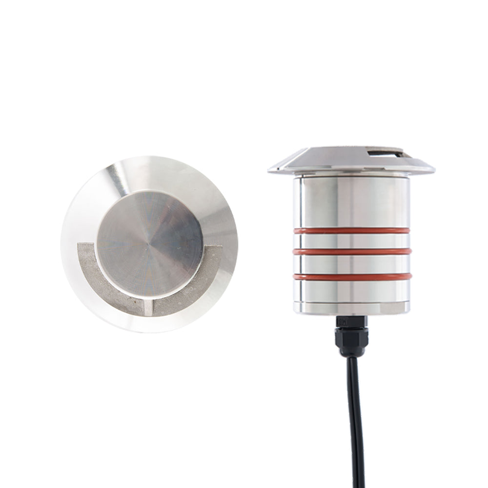 2" Inground Recessed Round Single Directional