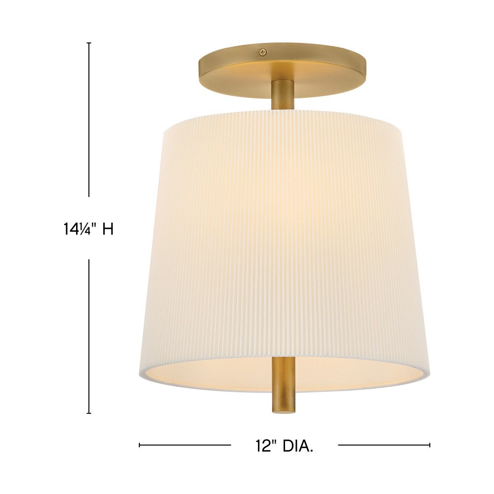 Clive Small Semi-Flush Mount