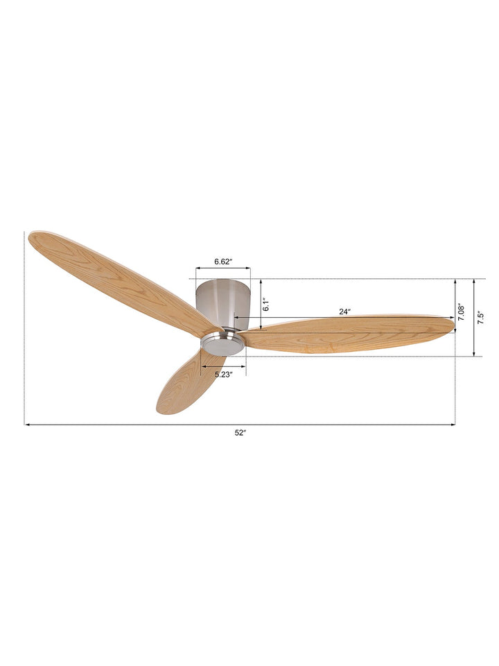 Lucci Air Radar 52" DC Ceiling Fan