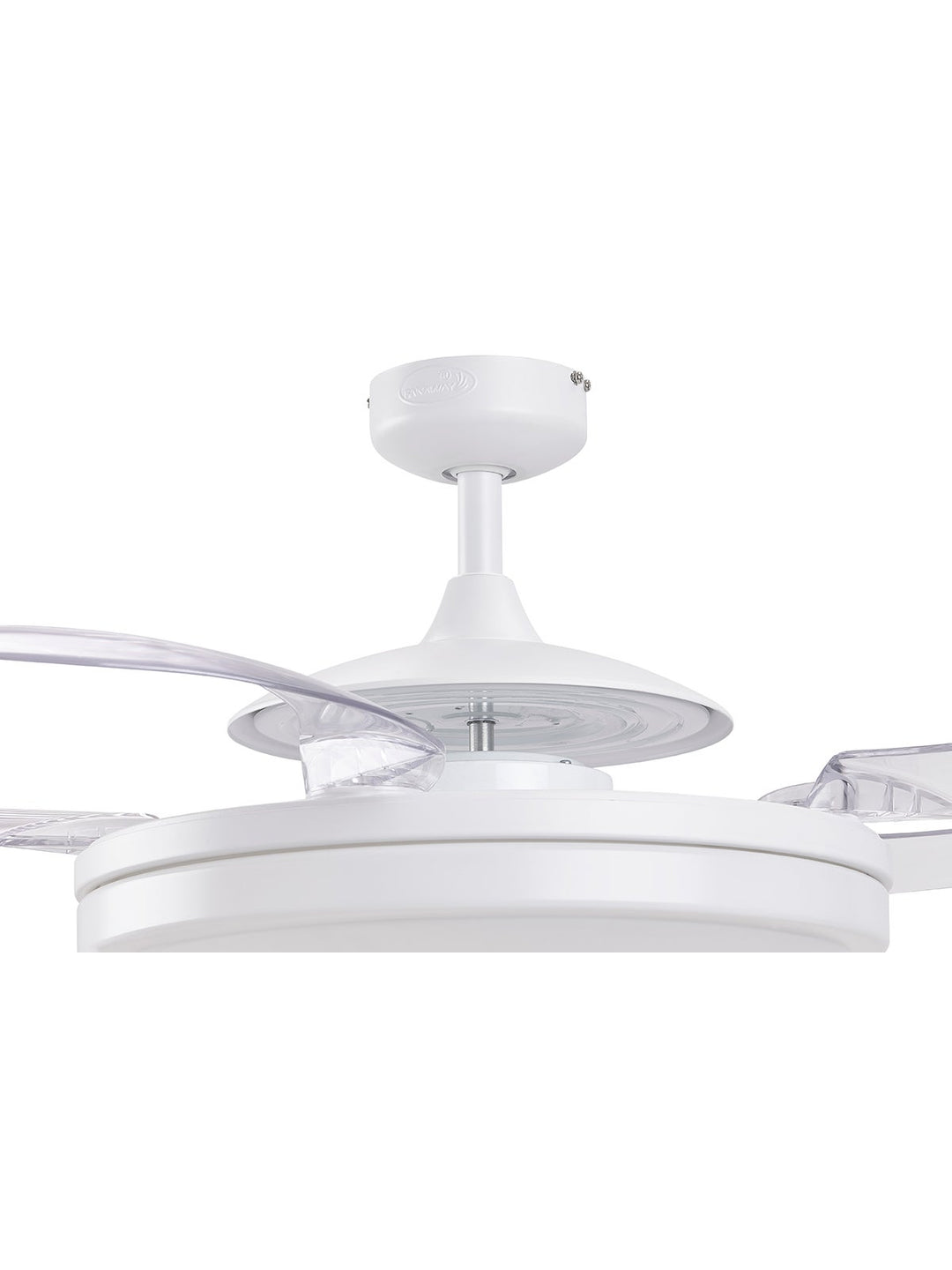Fanaway Evo 2 48" Retractable Blade Ceiling Fan with LED Light