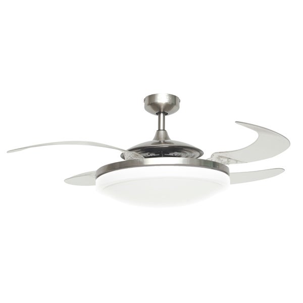 Fanaway Evo 2 48" Retractable Blade Ceiling Fan with LED Light