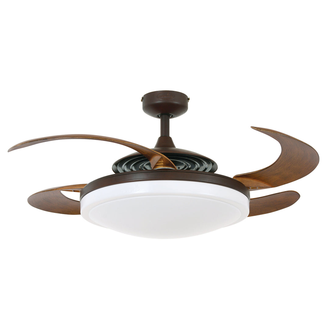 Fanaway Evo 2 48" Retractable Blade Ceiling Fan with LED Light