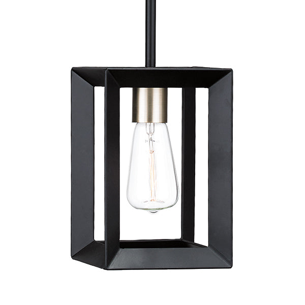 Heartland Pendant in Black and Soft Gold by Russell