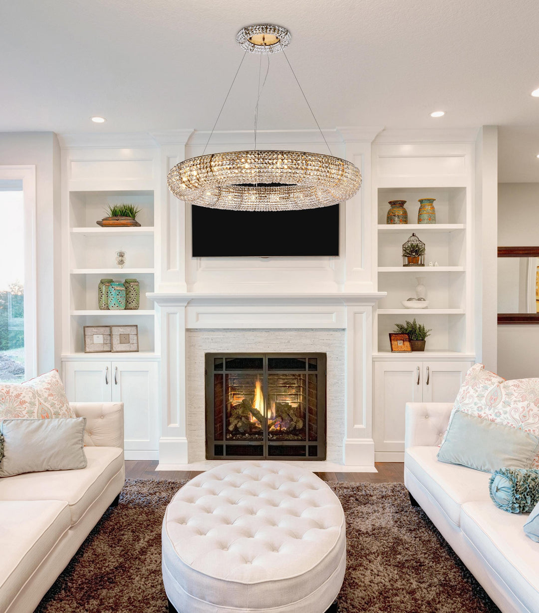 Paris Crystal Chandelier by Elegant - view 3