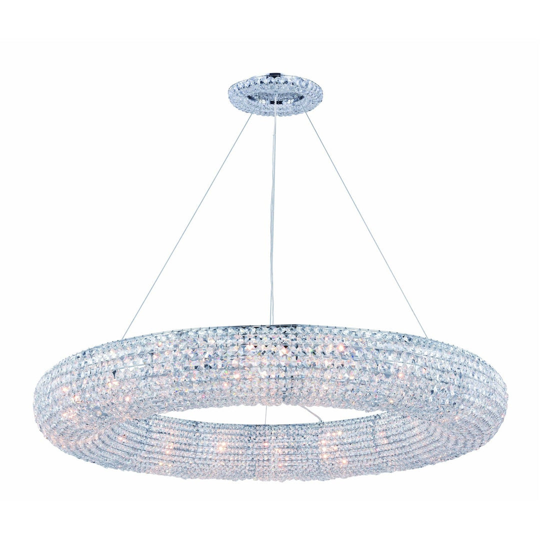 Paris Crystal Chandelier in Chrome by Elegant