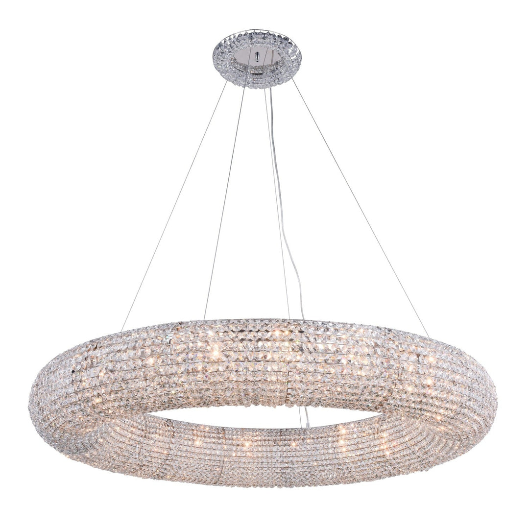 Paris Crystal Chandelier in Chrome by Elegant