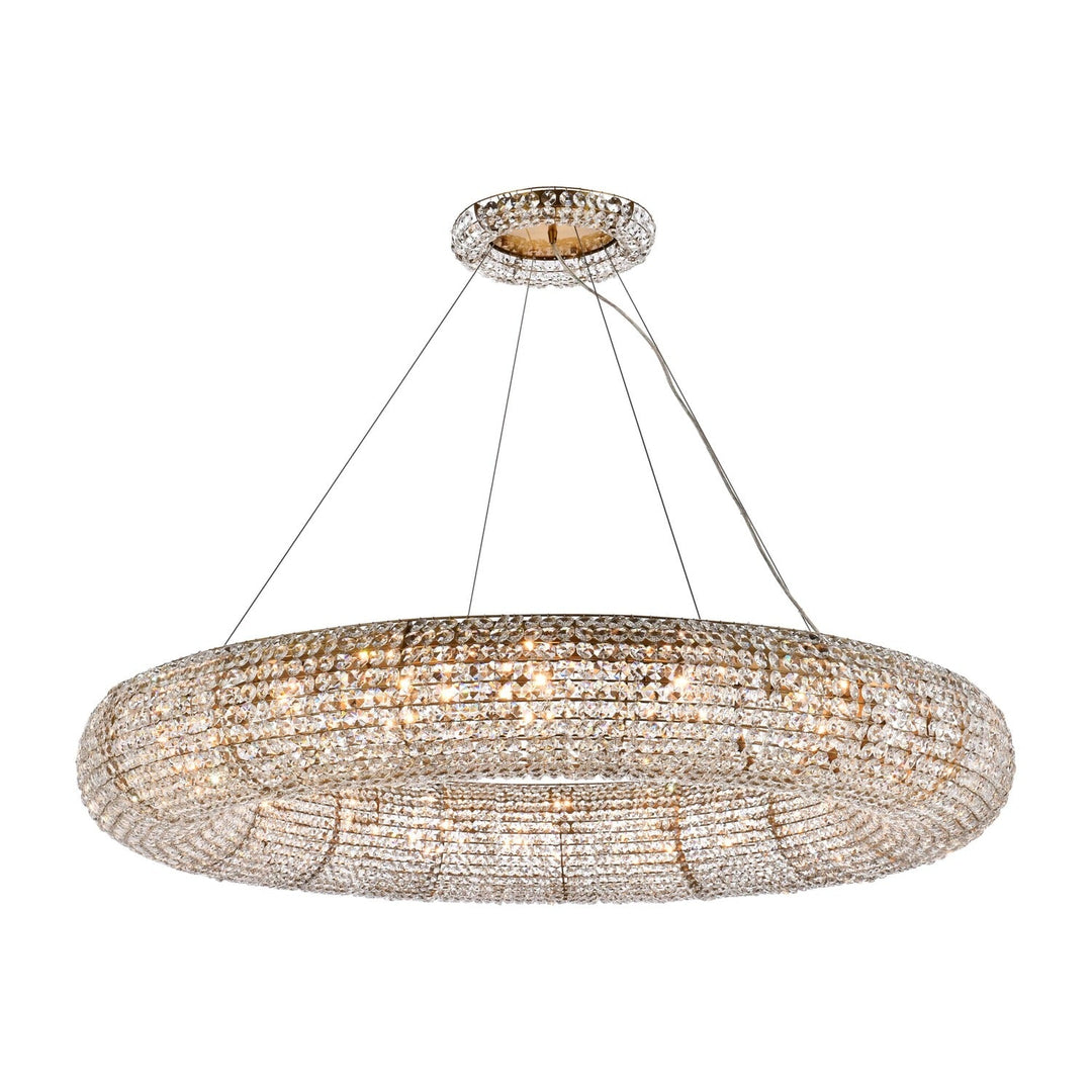 Paris Crystal Chandelier in Gold by Elegant
