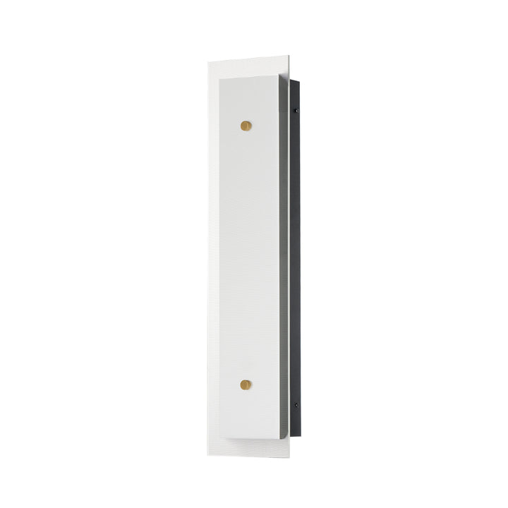 Spectre Wall Sconce Black / Natural Aged Brass