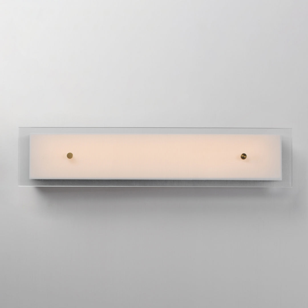 Spectre Wall Sconce Black / Natural Aged Brass alternate view