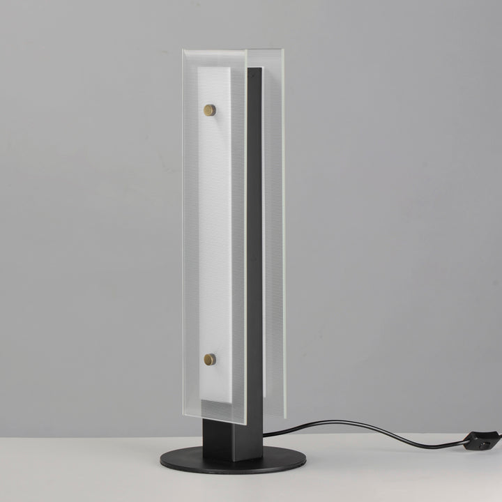 Spectre 20" Table Lamp Black / Natural Aged Brass alternate view