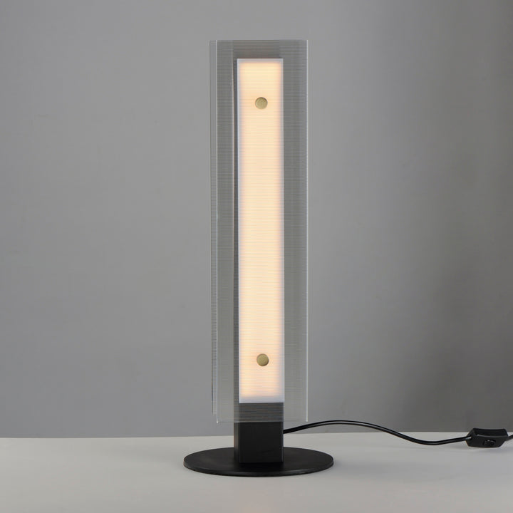 Spectre 20" Table Lamp Black / Natural Aged Brass alternate view