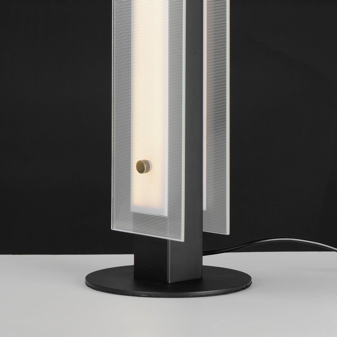 Spectre 20" Table Lamp Black / Natural Aged Brass alternate view