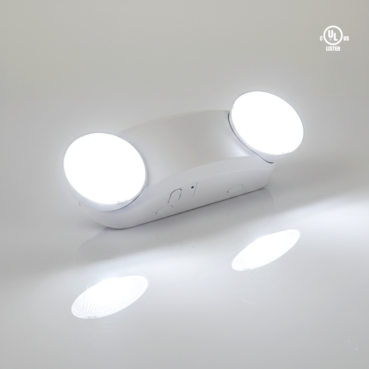 LED Dual Head Emergency Light - OE-212 by Ortech