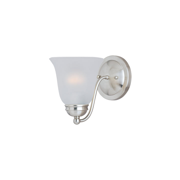 Basix 1-Light Wall Sconce Satin Nickel