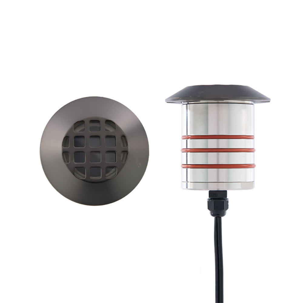 2" Inground Recessed Round Louver